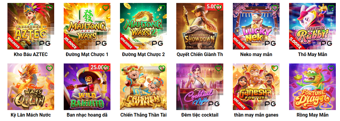 Sảnh nổ hũ với hàng ngàn game độc lạ