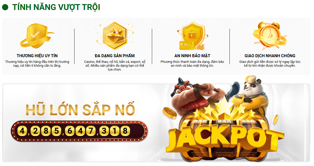 Tính năng vượt trội làm nên tên tuổi QQ88